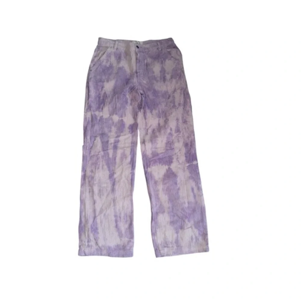Free People Reese‎ Pitched Straight Corduroy Pant Size 30 Color Moonlit Orchid